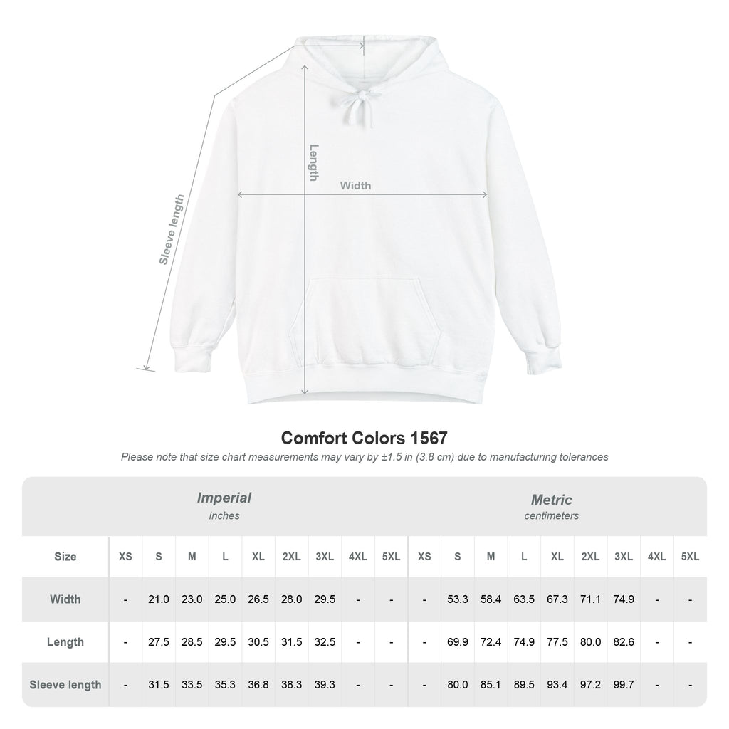 ForgedLoot - Carry The Weight Hoodie - Pepper - size | color:Pepper