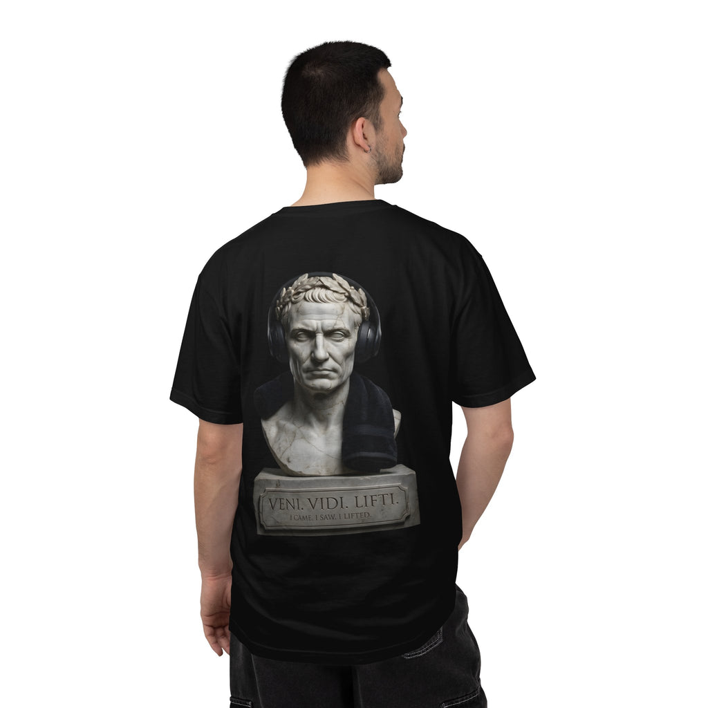 ForgedLoot - Veni Vidi Lifti Tee - Black - person-1 | color:Black