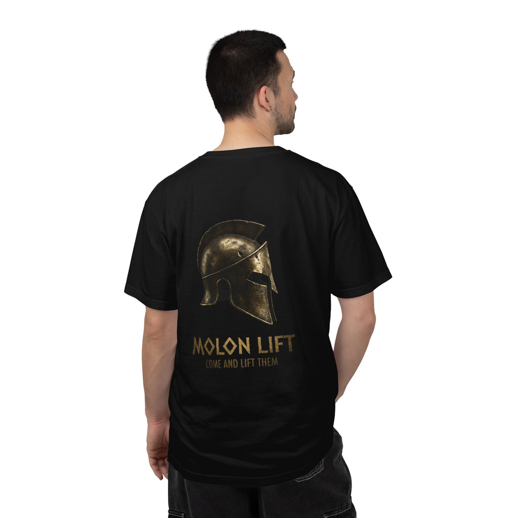 ForgedLoot - Molon Lift Tee - Black - person-1 | color:Black