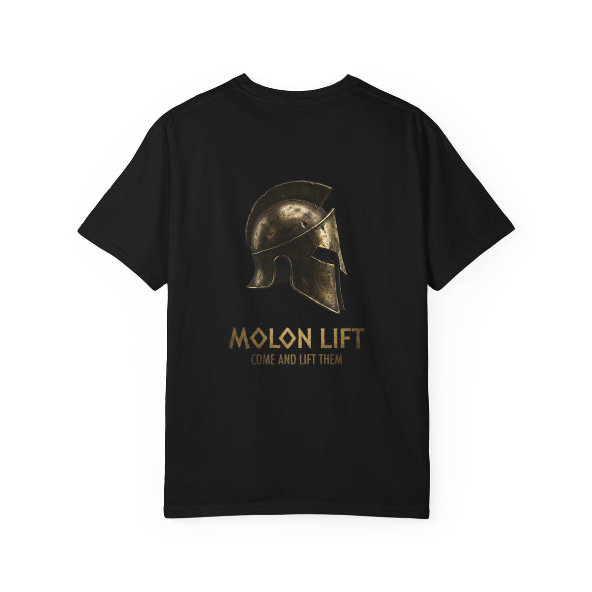 ForgedLoot - Molon Lift Tee - Black - back | color:Black