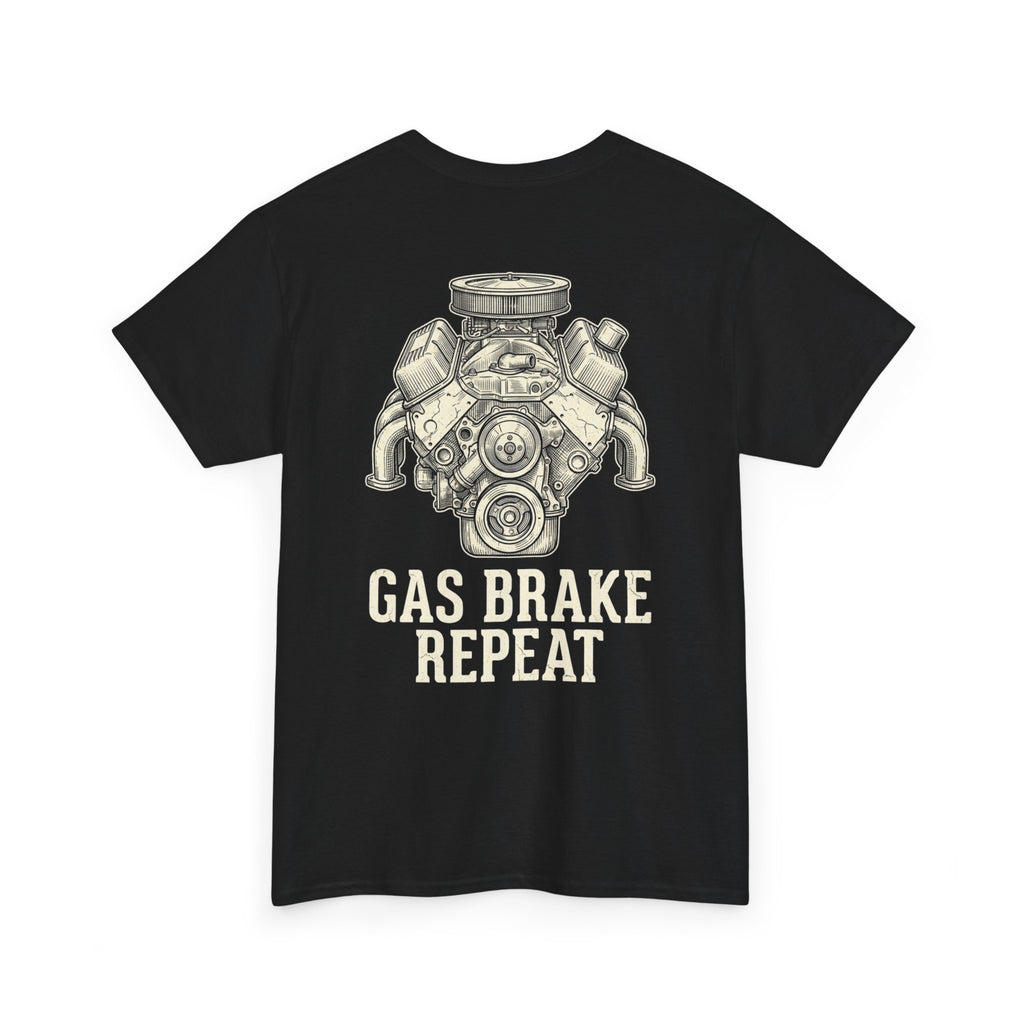 GAS BRAKE REPEAT - Premium Tee