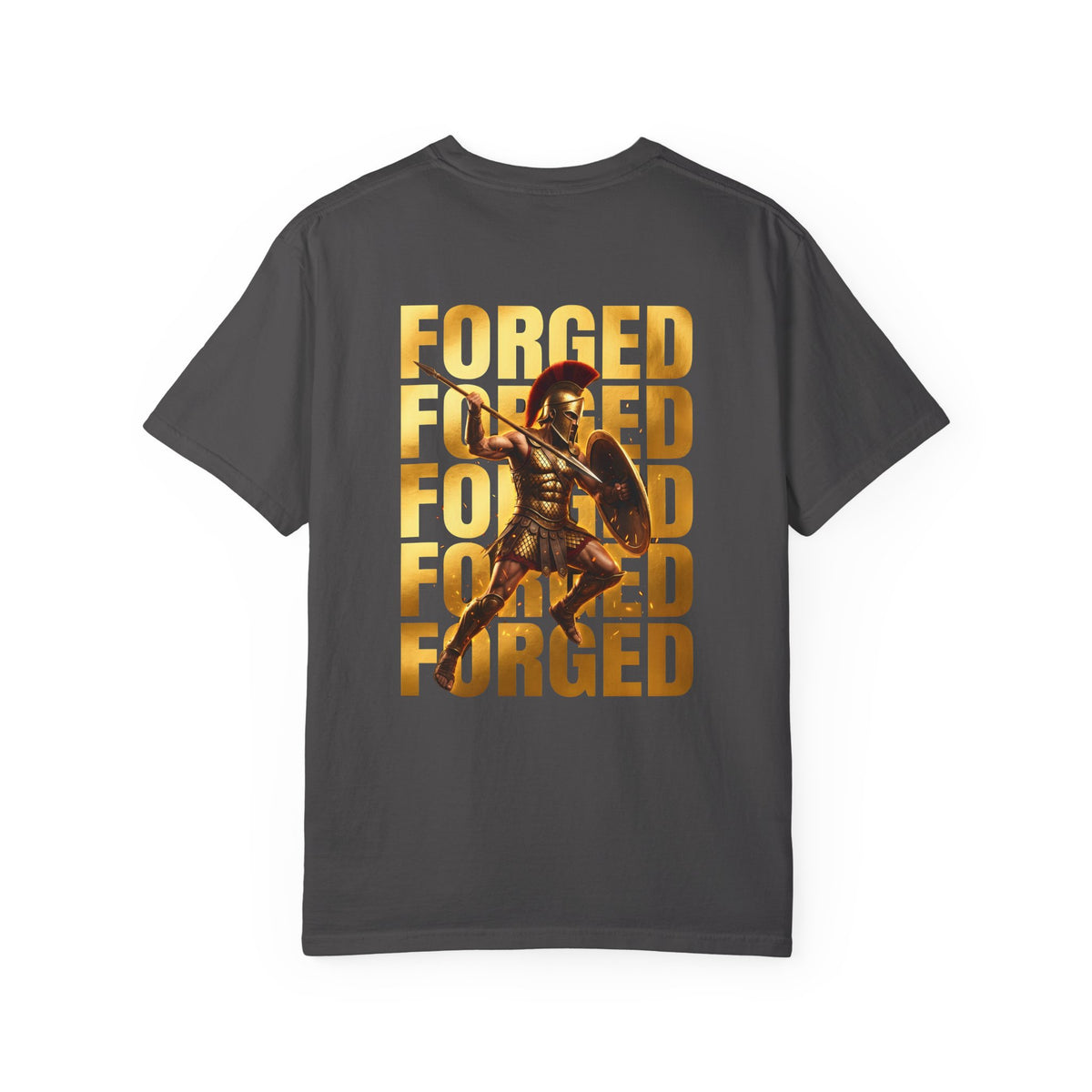ForgedLoot - Forged Tee - Graphite - back | color:Graphite