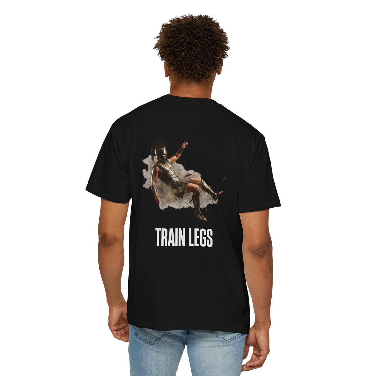 ForgedLoot - Train Legs Tee - Black - person-4 | color:Black