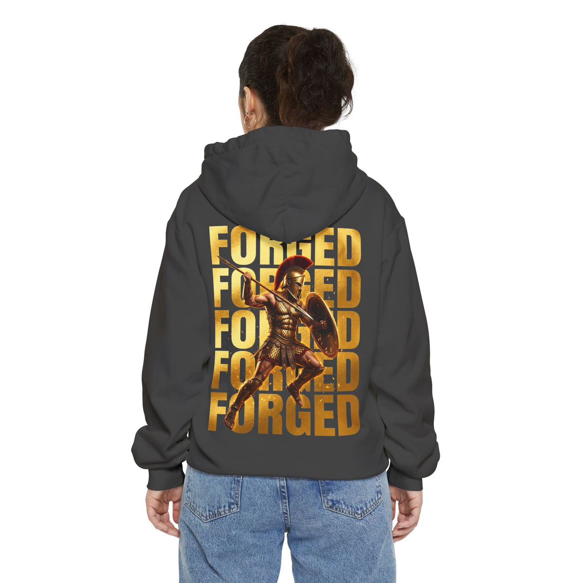 ForgedLoot - Forged Hoodie - Pepper - person-1 | color:Pepper