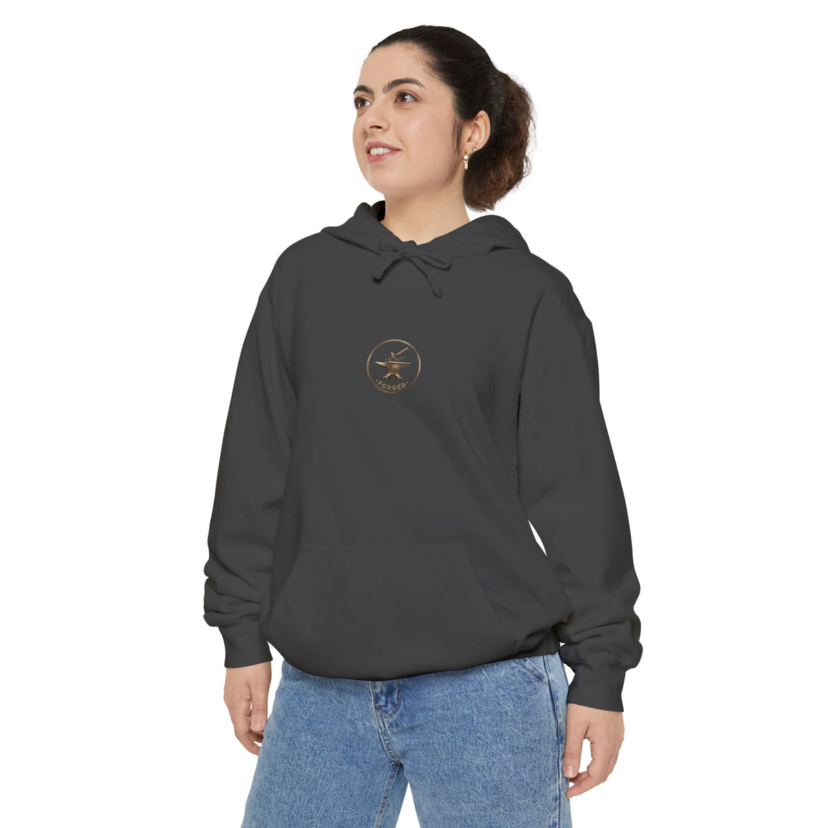 ForgedLoot - Forged Hoodie - Pepper - person-1 | color:Pepper