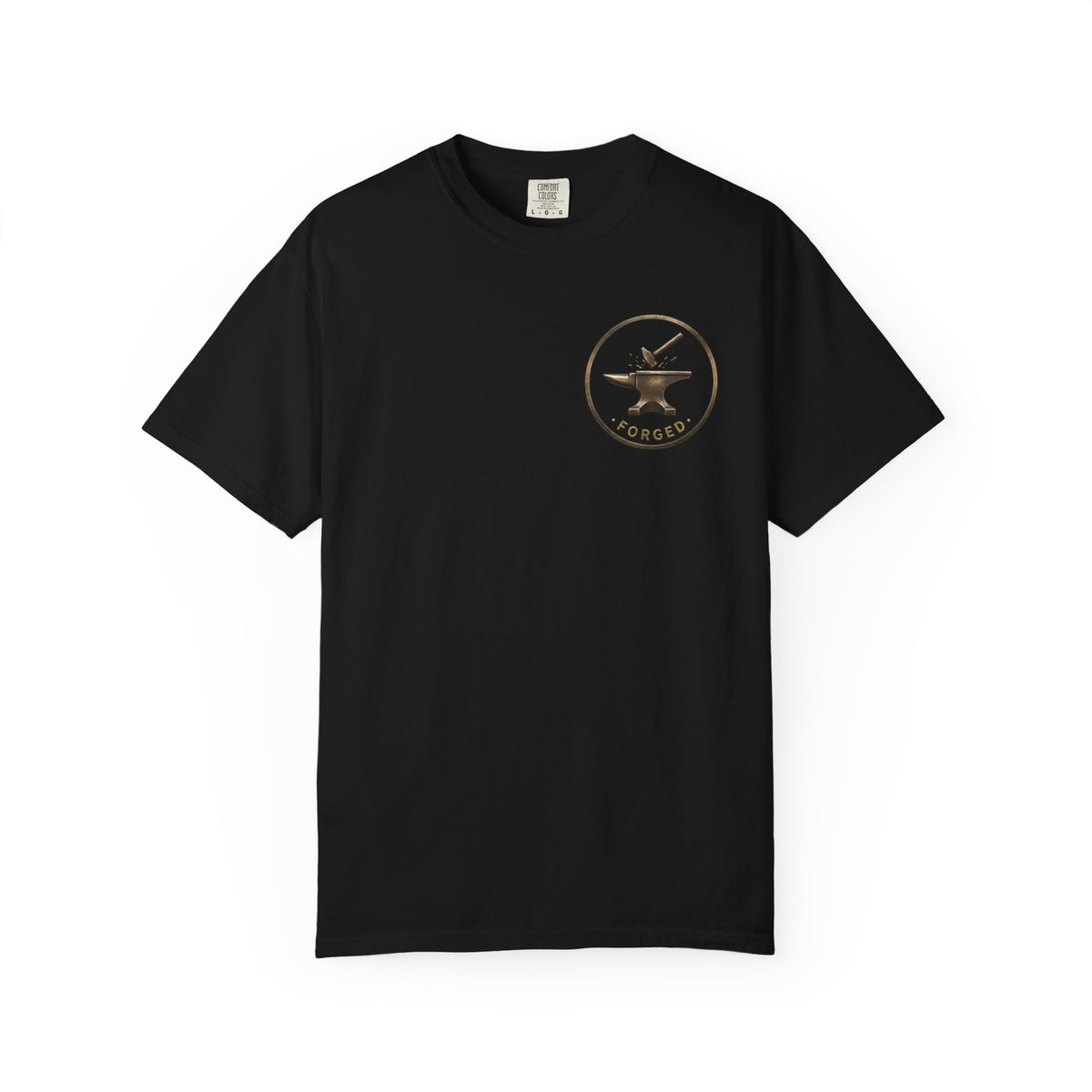 ForgedLoot - Forged Tee - Black - front | color:Black