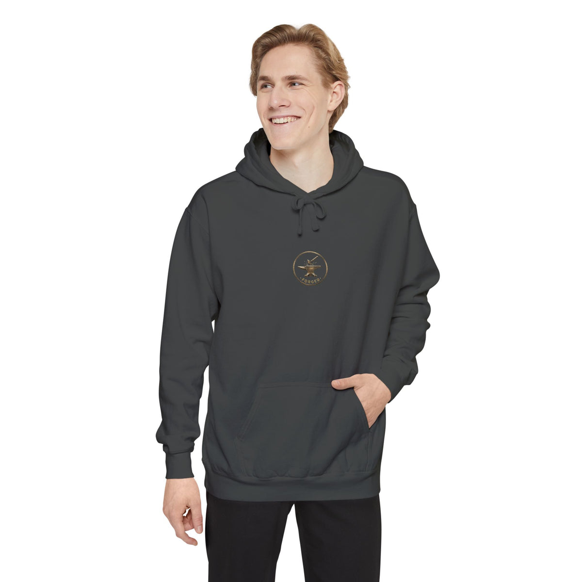 ForgedLoot - Forged Hoodie - Pepper - person-2 | color:Pepper