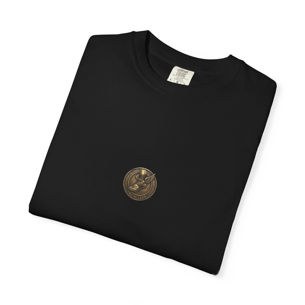 ForgedLoot - Train Legs Tee - Black - folded | color:Black