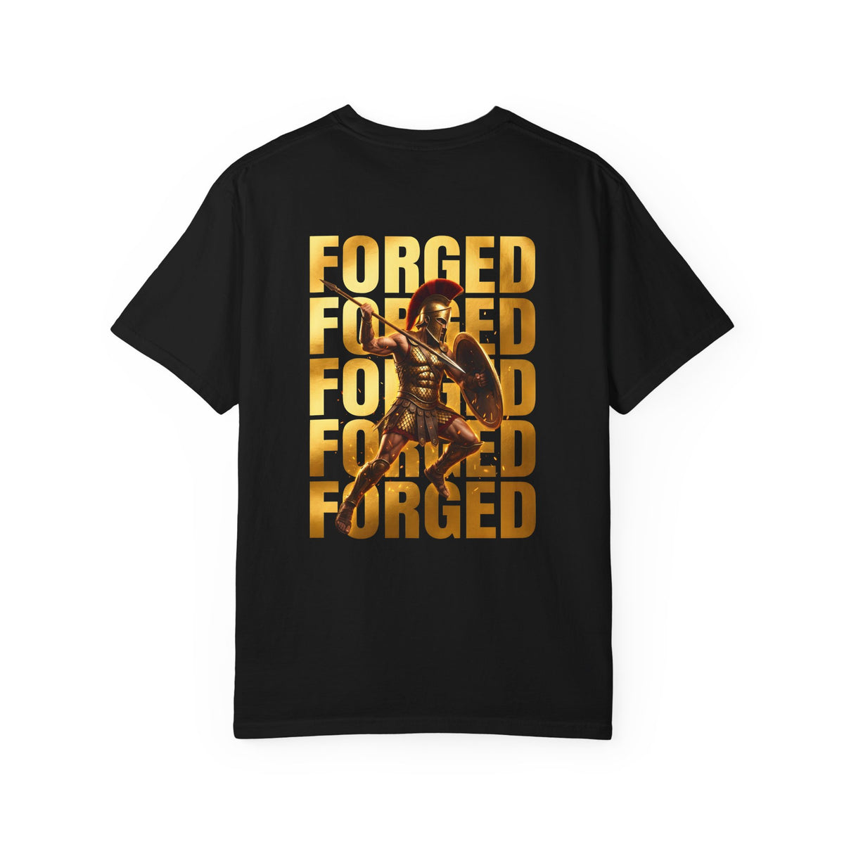ForgedLoot - Forged Tee - Black - back | color:Black