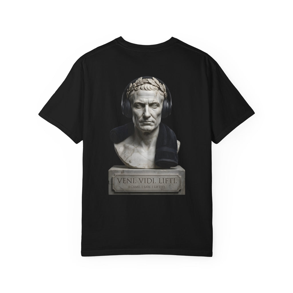 ForgedLoot - Veni Vidi Lifti Tee - Black - back | color:Black
