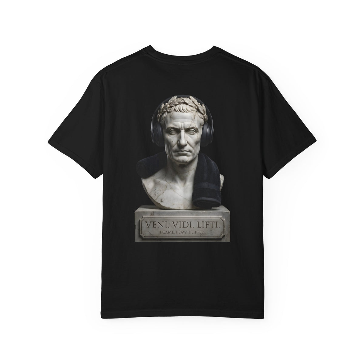 ForgedLoot - Veni Vidi Lifti Tee - Black - back | color:Black