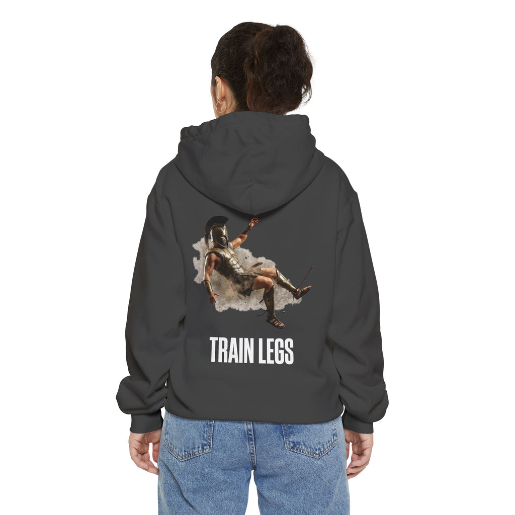 ForgedLoot - Train Legs Hoodie - Pepper - person-1 | color:Pepper