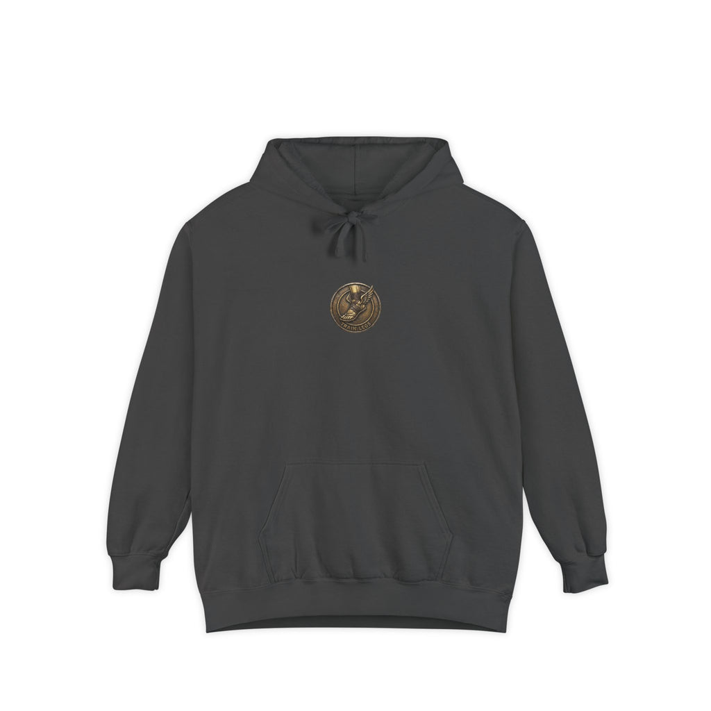 ForgedLoot - Train Legs Hoodie - Pepper - front | color:Pepper