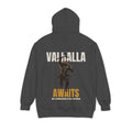 ForgedLoot - Valhalla Awaits Hoodie - Pepper - back | color:Pepper