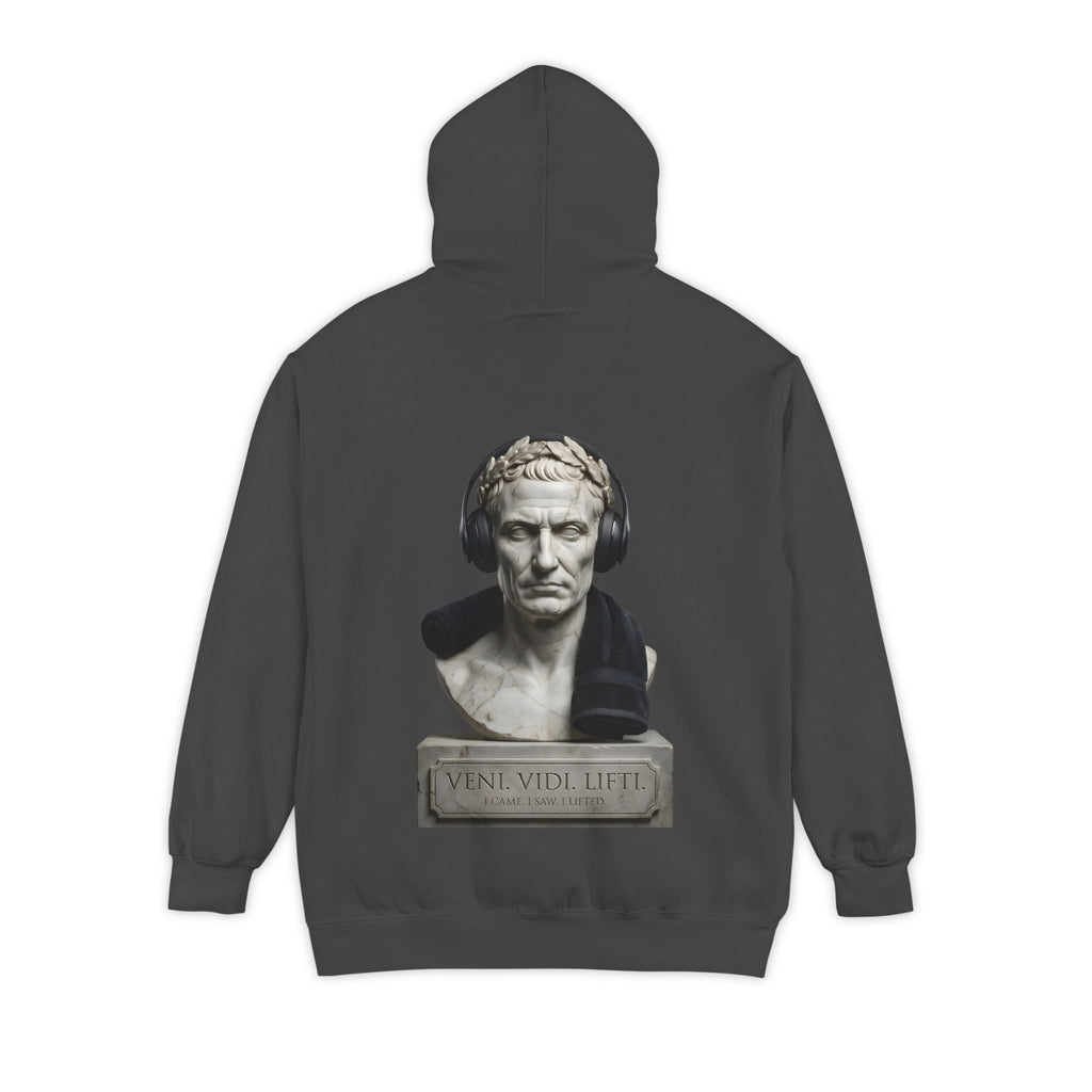 ForgedLoot - Veni Vidi Lifti Hoodie - Pepper - back | color:Pepper