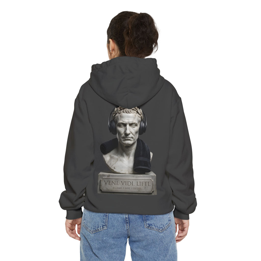 ForgedLoot - Veni Vidi Lifti Hoodie - Pepper - person-1 | color:Pepper