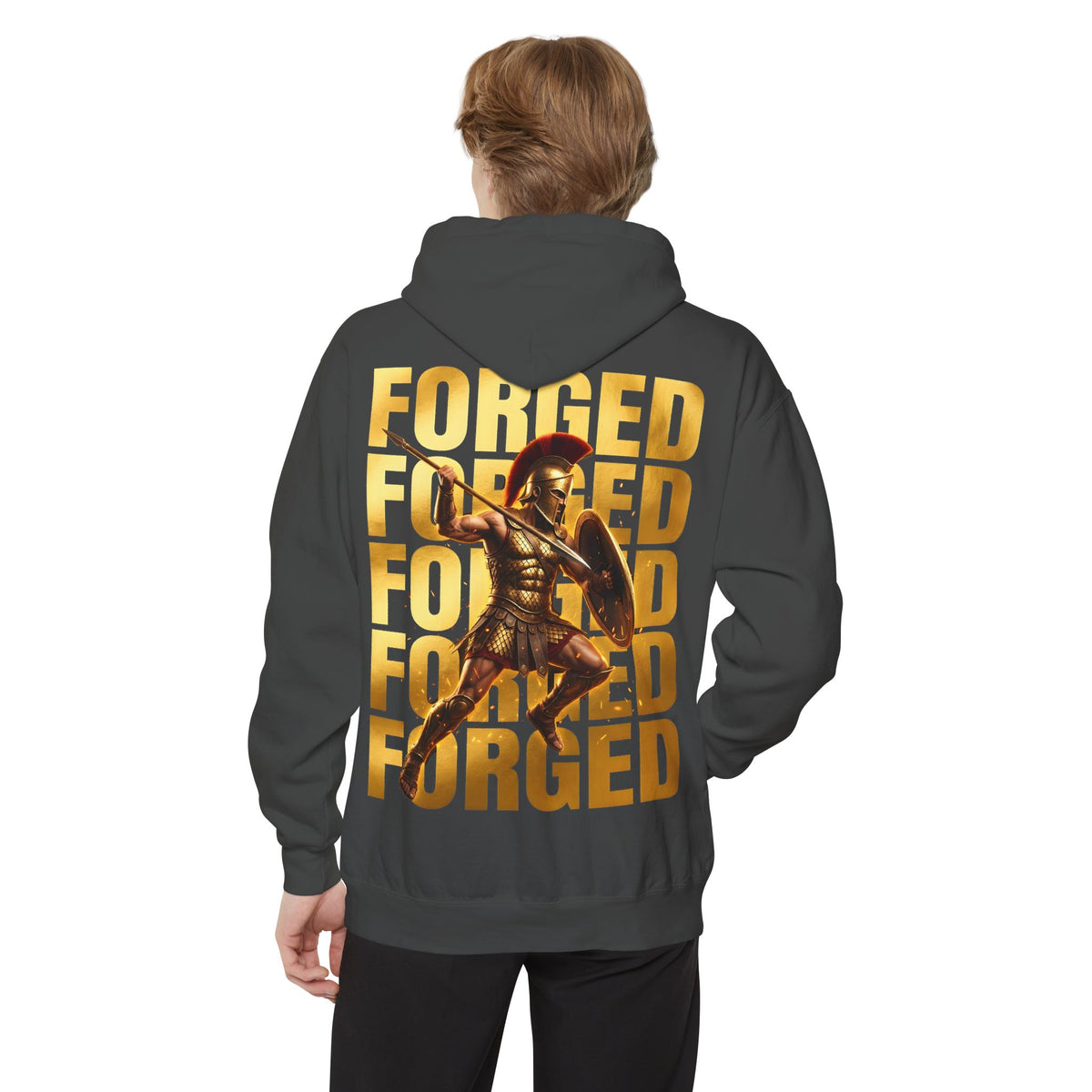 ForgedLoot - Forged Hoodie - Pepper - person-2 | color:Pepper